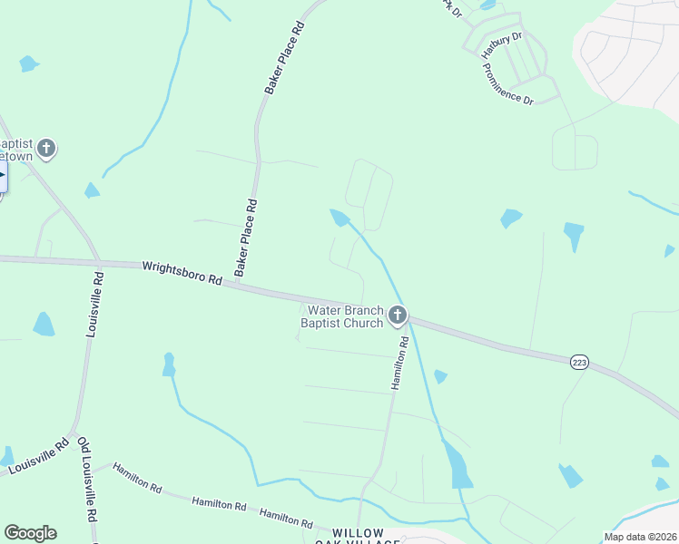 map of restaurants, bars, coffee shops, grocery stores, and more near 5729 Wrightsboro Road in Grovetown