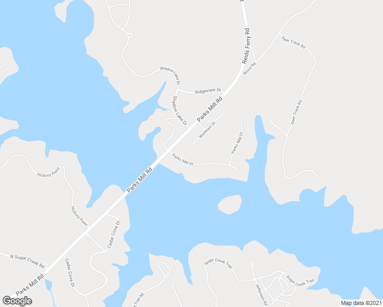map of restaurants, bars, coffee shops, grocery stores, and more near 104 Wortham Drive in Buckhead
