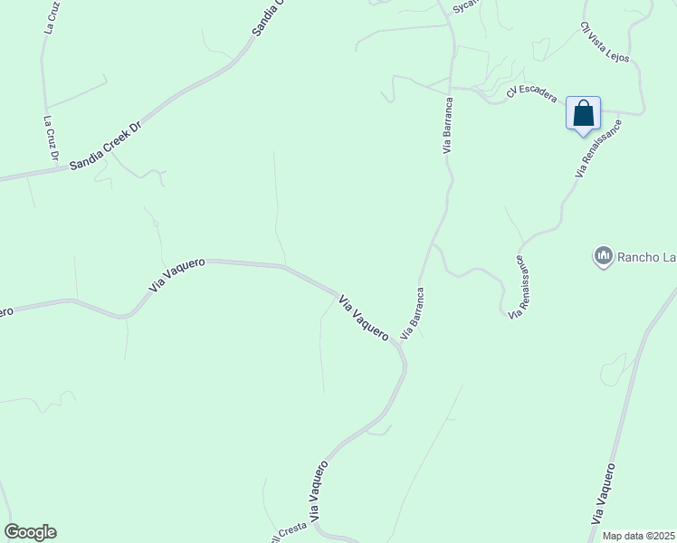 map of restaurants, bars, coffee shops, grocery stores, and more near Via Vaquero in Temecula