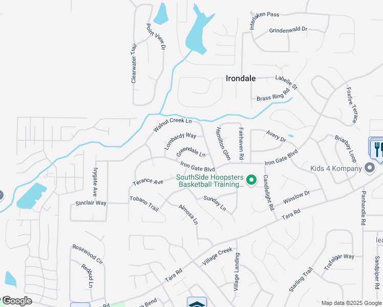 map of restaurants, bars, coffee shops, grocery stores, and more near 1081 Greendale Lane in Jonesboro