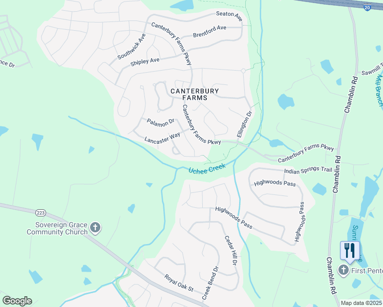 315 Palamon Drive, Grovetown GA Walk Score