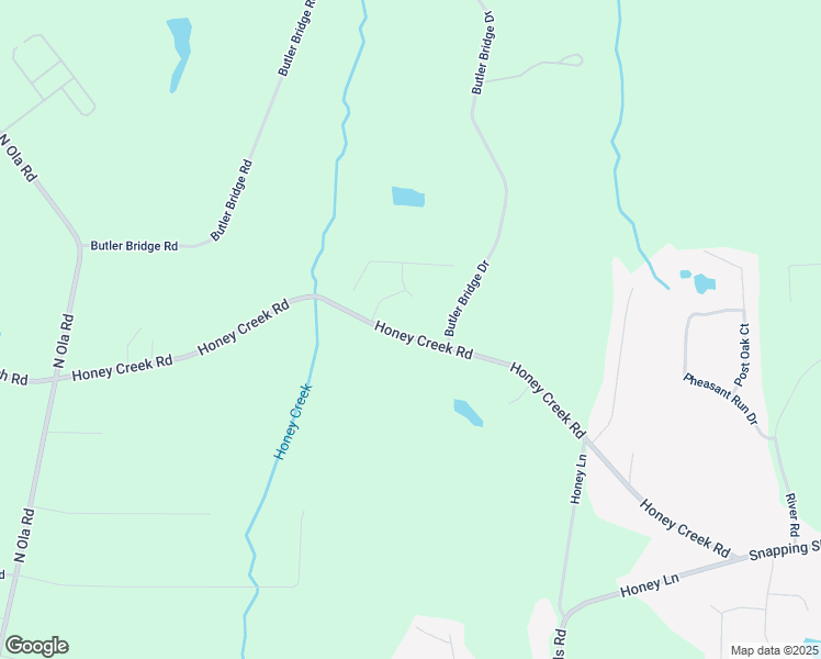 map of restaurants, bars, coffee shops, grocery stores, and more near 609 Honey Creek Road in McDonough