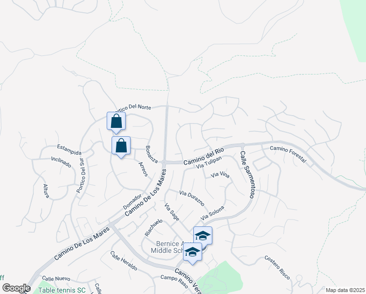 map of restaurants, bars, coffee shops, grocery stores, and more near 3008 Brillante in San Clemente
