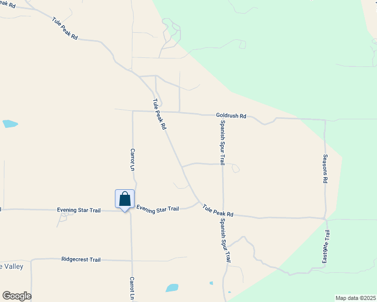 map of restaurants, bars, coffee shops, grocery stores, and more near 51442 Tule Peak Road in Aguanga