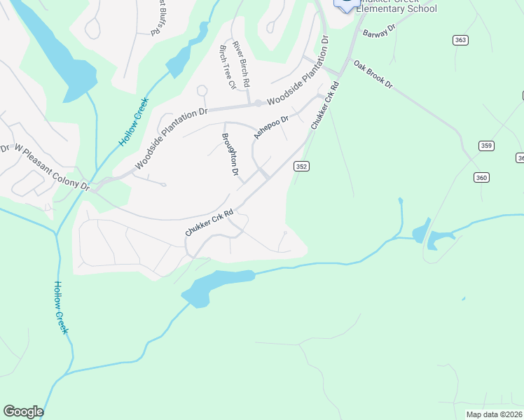 map of restaurants, bars, coffee shops, grocery stores, and more near 2263 Chukker Creek Road in Aiken