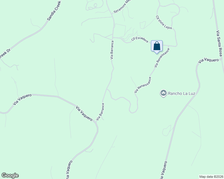 map of restaurants, bars, coffee shops, grocery stores, and more near 45315 Via Renaissance in Temecula