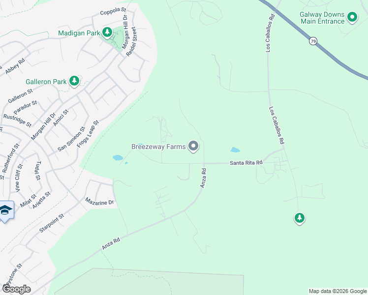 map of restaurants, bars, coffee shops, grocery stores, and more near 34670 Santa Rita Road in Temecula