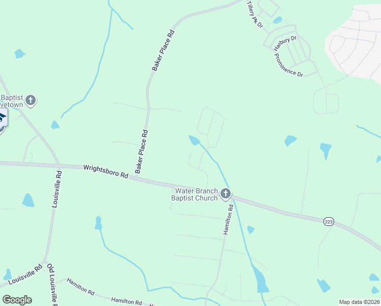 map of restaurants, bars, coffee shops, grocery stores, and more near 5731 Wrightsboro Road in Grovetown