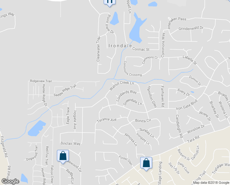 map of restaurants, bars, coffee shops, grocery stores, and more near 10270 Richfield Court in Jonesboro