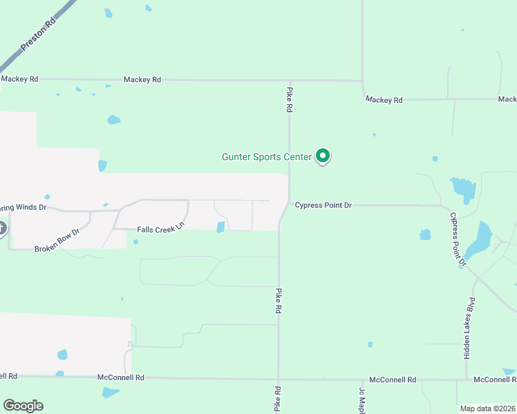 map of restaurants, bars, coffee shops, grocery stores, and more near 156 Whispering Winds Drive in Gunter