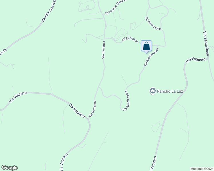 map of restaurants, bars, coffee shops, grocery stores, and more near 45315 Via Renaissance in Temecula