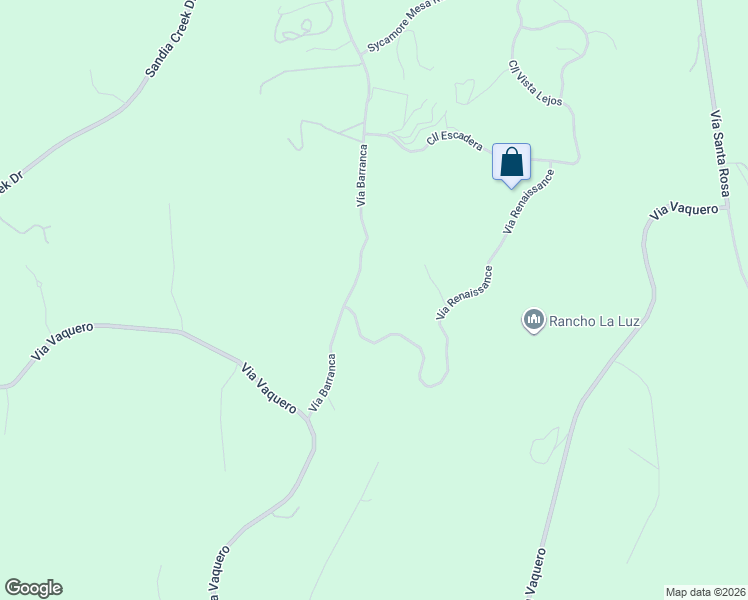 map of restaurants, bars, coffee shops, grocery stores, and more near 45315 Via Renaissance in Temecula