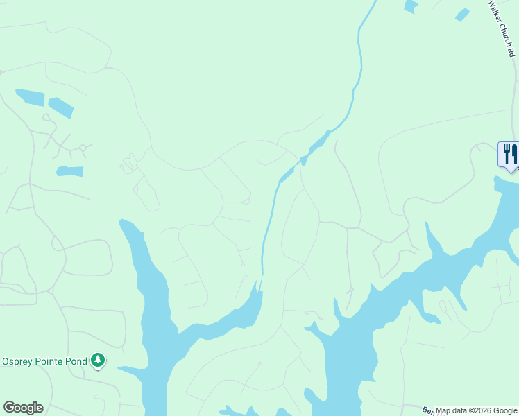 map of restaurants, bars, coffee shops, grocery stores, and more near 1061 Oak Valley Road in Greensboro