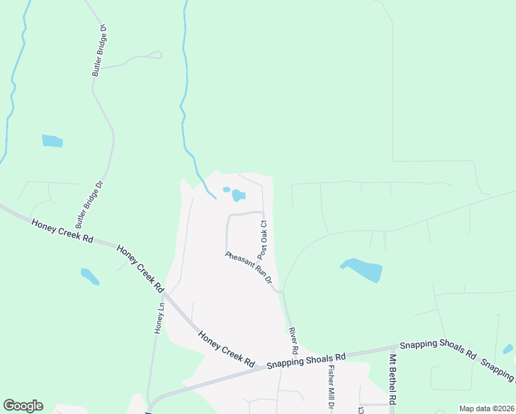 map of restaurants, bars, coffee shops, grocery stores, and more near 2123 Post Oak Court in McDonough