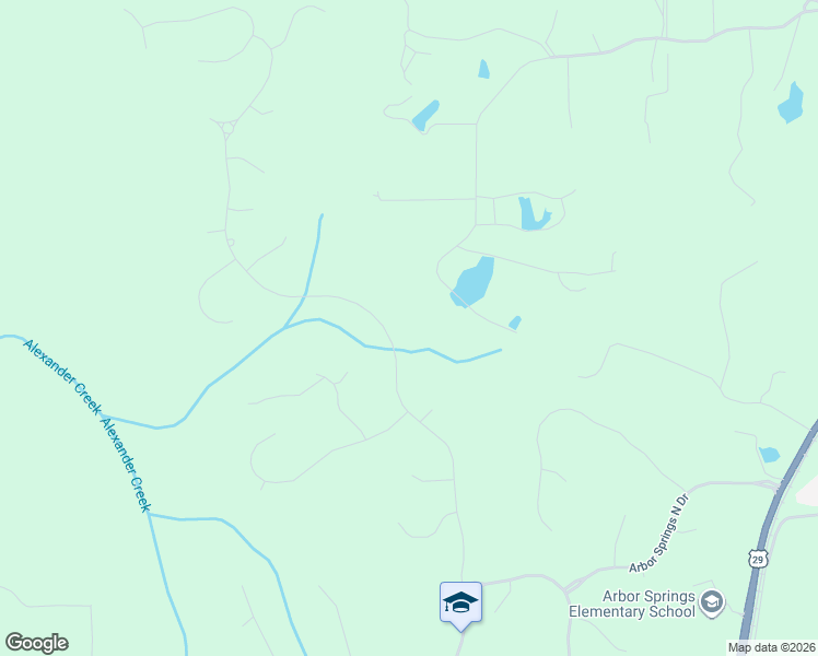 map of restaurants, bars, coffee shops, grocery stores, and more near 566 Arbor Springs Parkway in Newnan