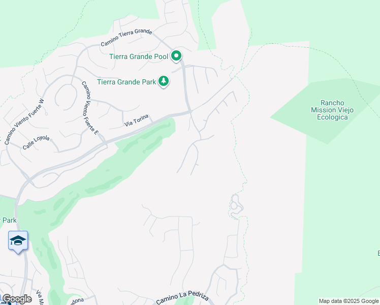 map of restaurants, bars, coffee shops, grocery stores, and more near 38 Via Cartama in San Clemente