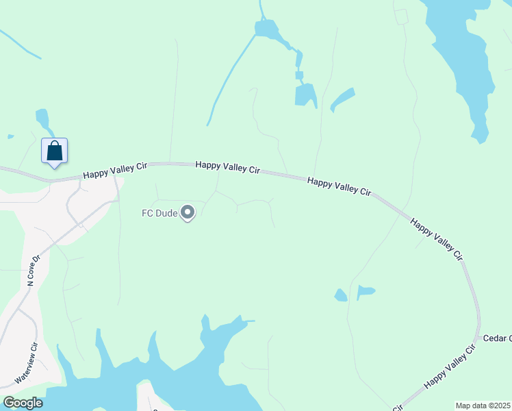 map of restaurants, bars, coffee shops, grocery stores, and more near 40 Happy Valley Estates Drive in Newnan