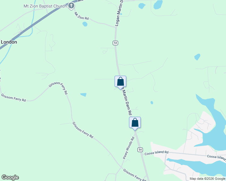 map of restaurants, bars, coffee shops, grocery stores, and more near 50 Floyd Duck Drive in St. Clair County