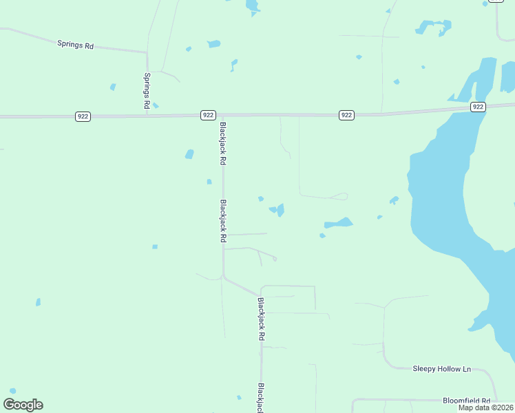 map of restaurants, bars, coffee shops, grocery stores, and more near 295 Blackjack Road in Valley View