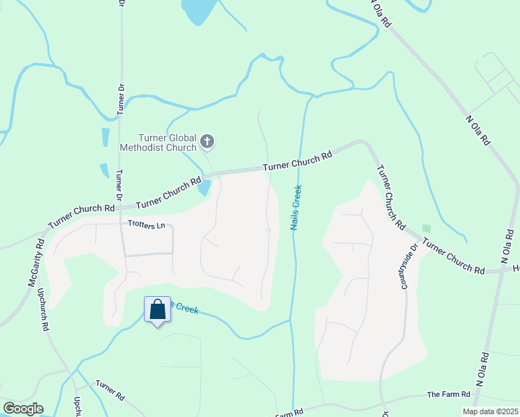 map of restaurants, bars, coffee shops, grocery stores, and more near 2998 Turner Church Road in McDonough