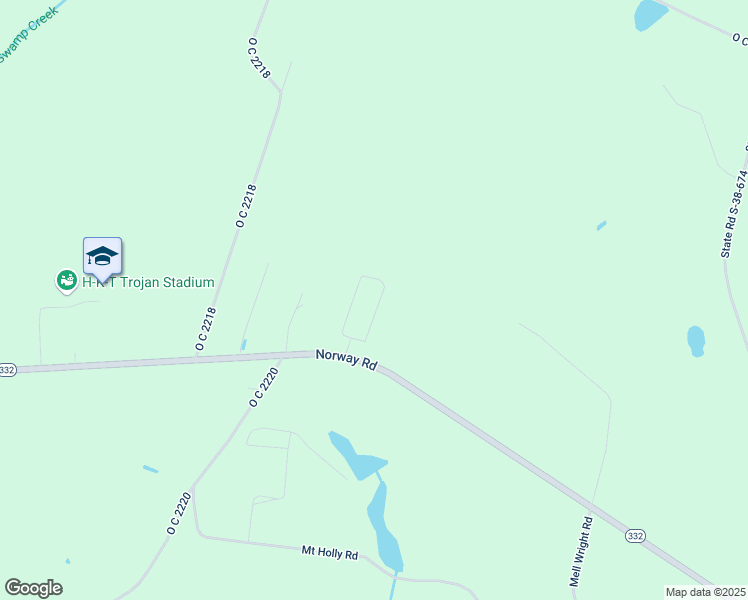 map of restaurants, bars, coffee shops, grocery stores, and more near 147 O C 2251 in Neeses