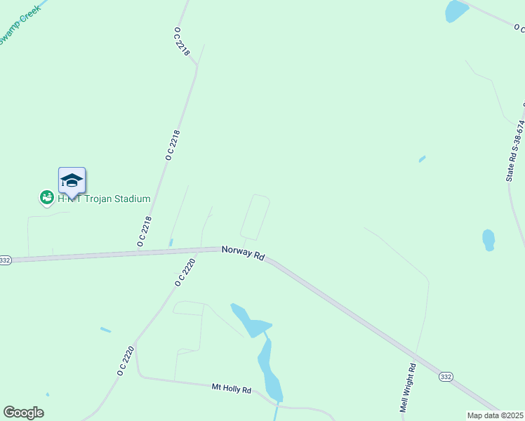 map of restaurants, bars, coffee shops, grocery stores, and more near 147 O C 2251 in Neeses