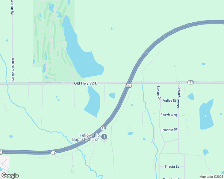 map of restaurants, bars, coffee shops, grocery stores, and more near 1721 Old Highway 82 East in Starkville
