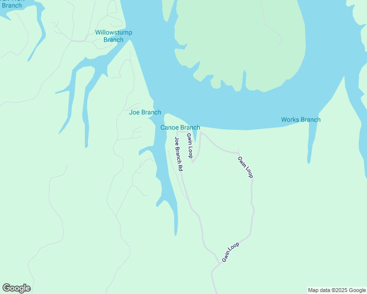 map of restaurants, bars, coffee shops, grocery stores, and more near 130 Gwin Loop in Adger