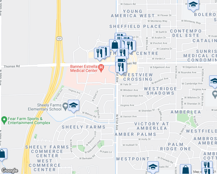 9120 West Cambridge Avenue Phoenix Az Walk Score