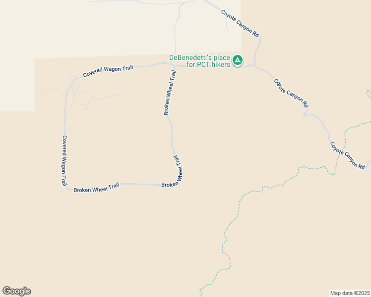 map of restaurants, bars, coffee shops, grocery stores, and more near 44456 Broken Wheel Trail in Anza