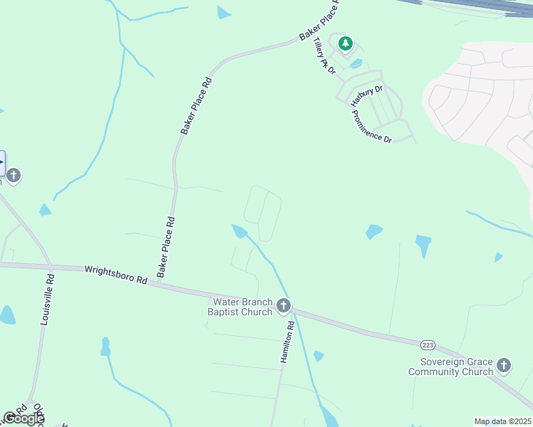map of restaurants, bars, coffee shops, grocery stores, and more near 5731 Wrightsboro Road in Grovetown