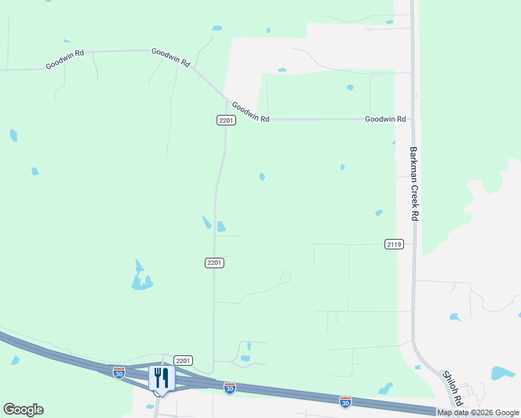 map of restaurants, bars, coffee shops, grocery stores, and more near 82 Elkay Drive in Hooks
