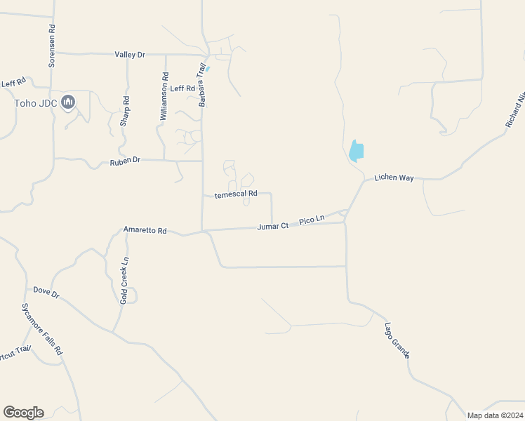 map of restaurants, bars, coffee shops, grocery stores, and more near 44475 fargo court in Aguanga