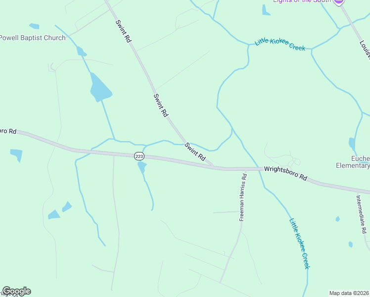 map of restaurants, bars, coffee shops, grocery stores, and more near 1602 Swint Road in Harlem