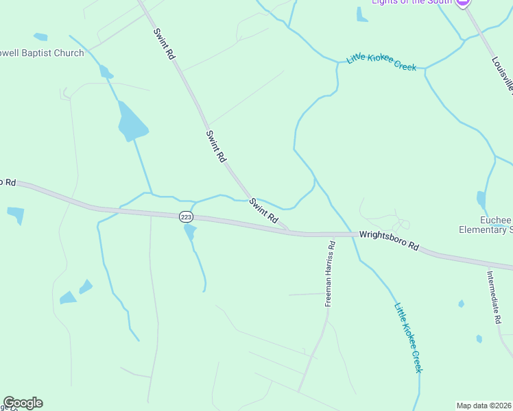 map of restaurants, bars, coffee shops, grocery stores, and more near 1602 Swint Road in Harlem