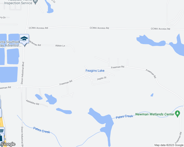 map of restaurants, bars, coffee shops, grocery stores, and more near 2268 Allman Drive in Jonesboro