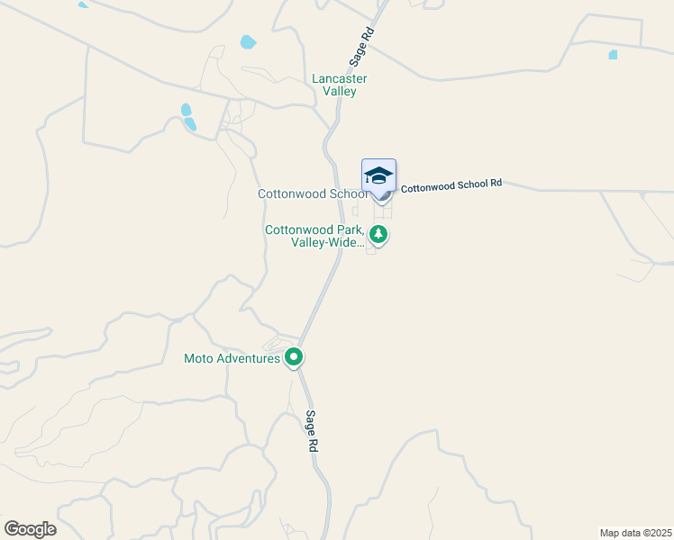 map of restaurants, bars, coffee shops, grocery stores, and more near 44350 Sage Road in Aguanga