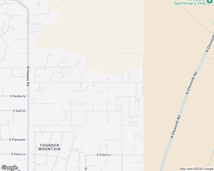 map of restaurants, bars, coffee shops, grocery stores, and more near 8930 East Rosedale Circle in Mesa