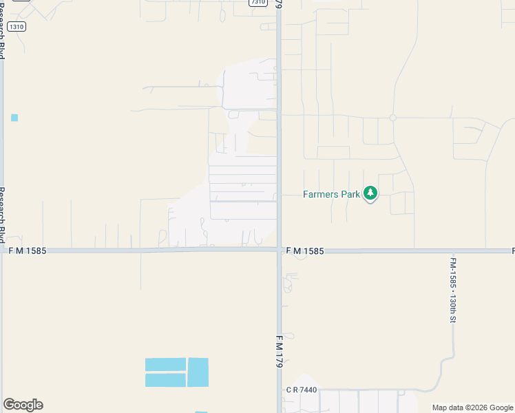 map of restaurants, bars, coffee shops, grocery stores, and more near 8713 Pr 7365 in Wolfforth