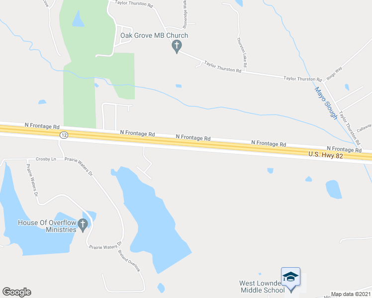 map of restaurants, bars, coffee shops, grocery stores, and more near 3199 South Frontage Road in Columbus