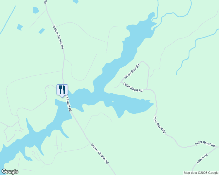 map of restaurants, bars, coffee shops, grocery stores, and more near 1020 Point Royal Dr in Greensboro
