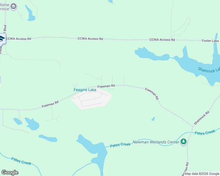 map of restaurants, bars, coffee shops, grocery stores, and more near 2303 Freeman Road in Jonesboro
