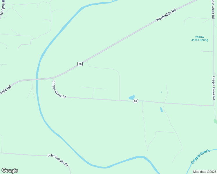 map of restaurants, bars, coffee shops, grocery stores, and more near 11653 Cripple Creek Road in Berry