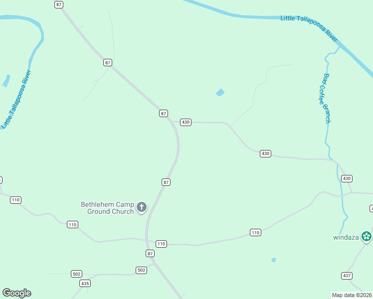 map of restaurants, bars, coffee shops, grocery stores, and more near 25723 County Road 87 in Graham