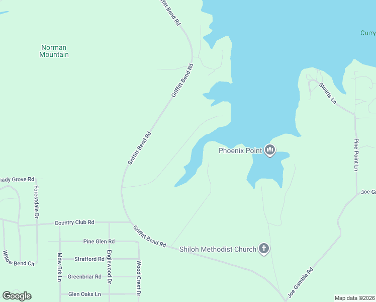 map of restaurants, bars, coffee shops, grocery stores, and more near 386 Wood River Lane in Talladega