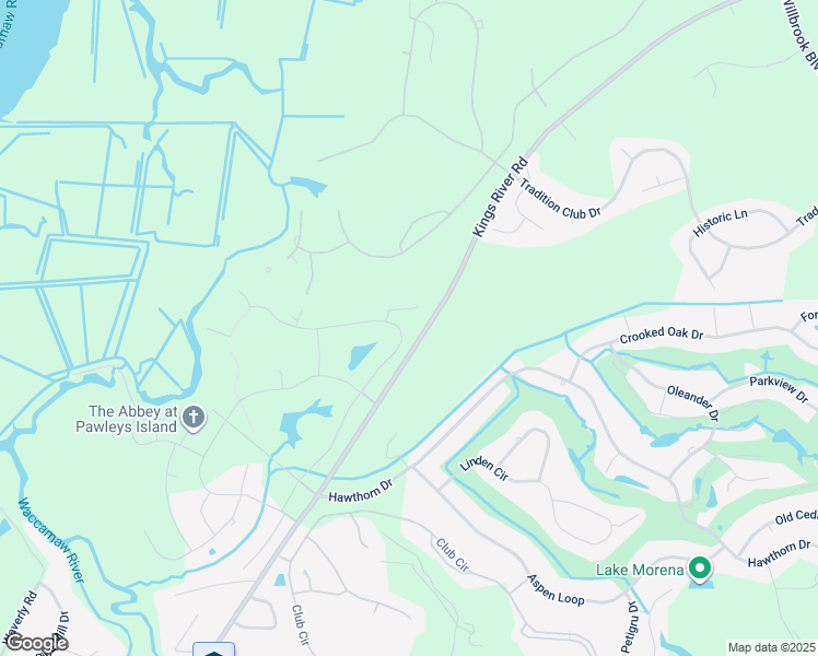 map of restaurants, bars, coffee shops, grocery stores, and more near 573 Tucker Road in Pawleys Island