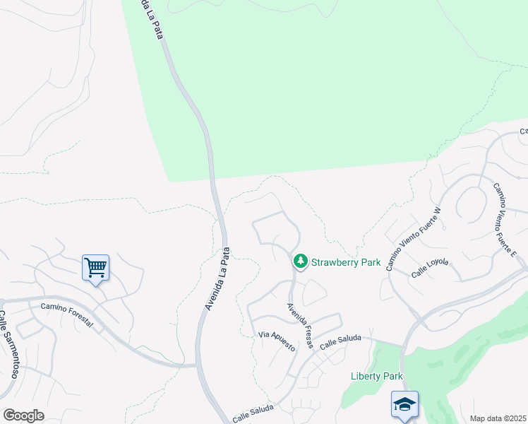 map of restaurants, bars, coffee shops, grocery stores, and more near 23 Calle Canela in San Clemente