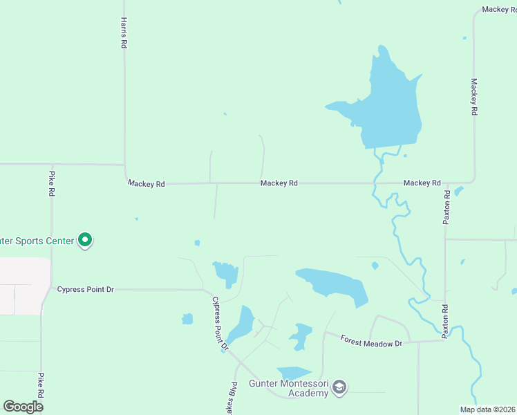 map of restaurants, bars, coffee shops, grocery stores, and more near 1730 Mackey Road in Howe