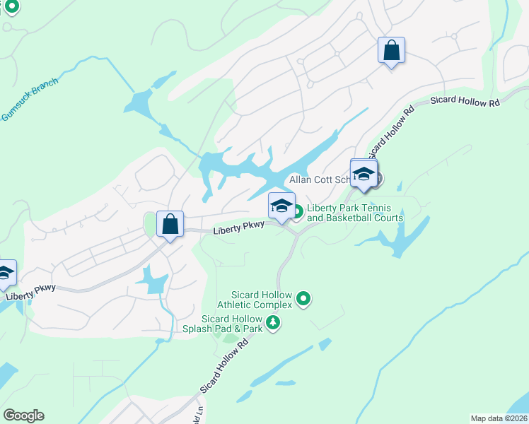 map of restaurants, bars, coffee shops, grocery stores, and more near 569 Lake Colony Drive in Vestavia Hills