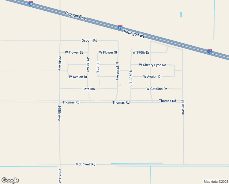 map of restaurants, bars, coffee shops, grocery stores, and more near 39111 West Catalina Drive in Tonopah